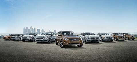 볼보 전 제품군 이미지 <볼보자동차 코리아 제공>